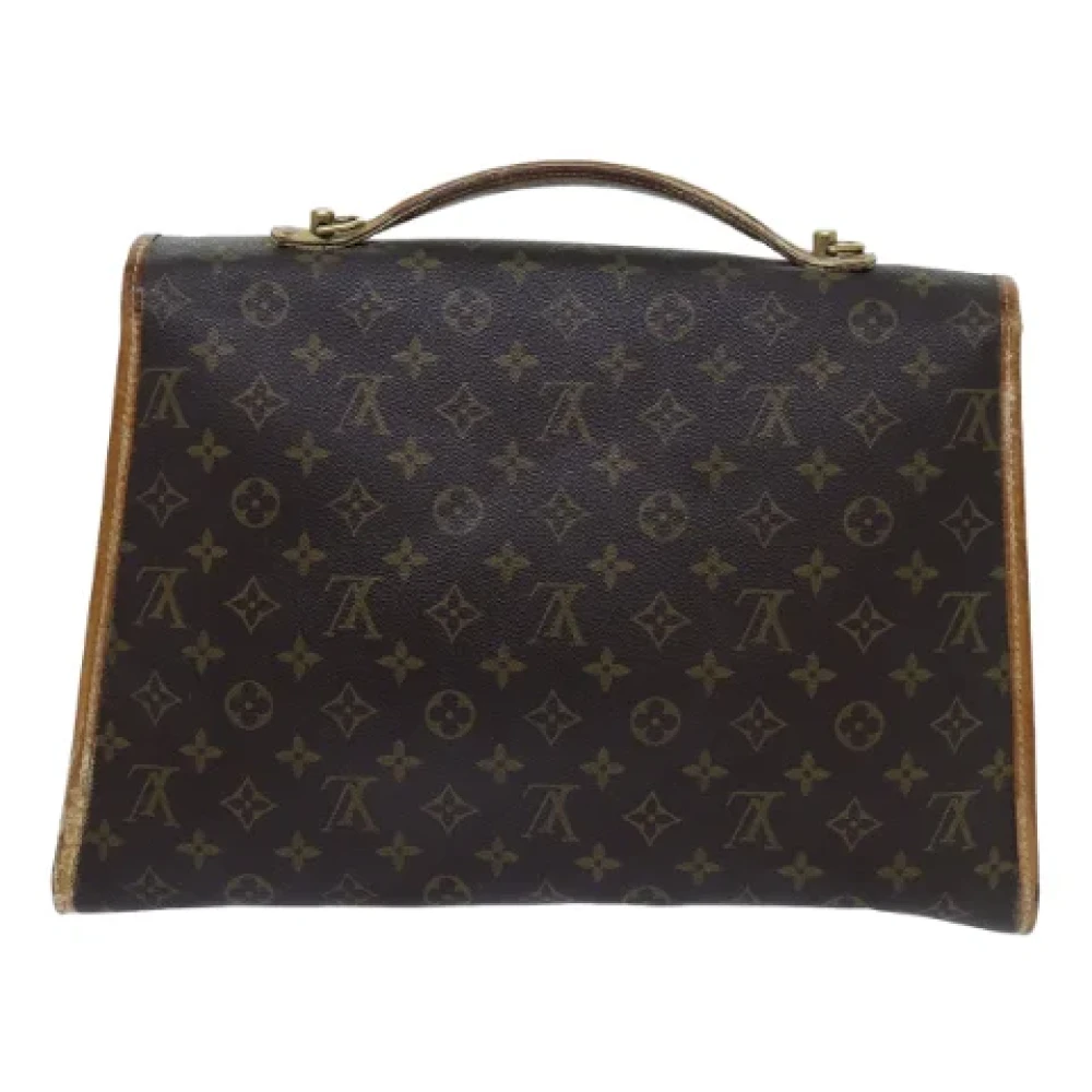 Louis Vuitton Vintage Pre-owned Canvas handbags Brown Dames