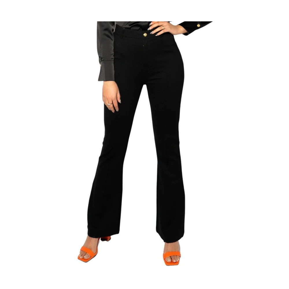Nikkie Straight Trousers Black Dames