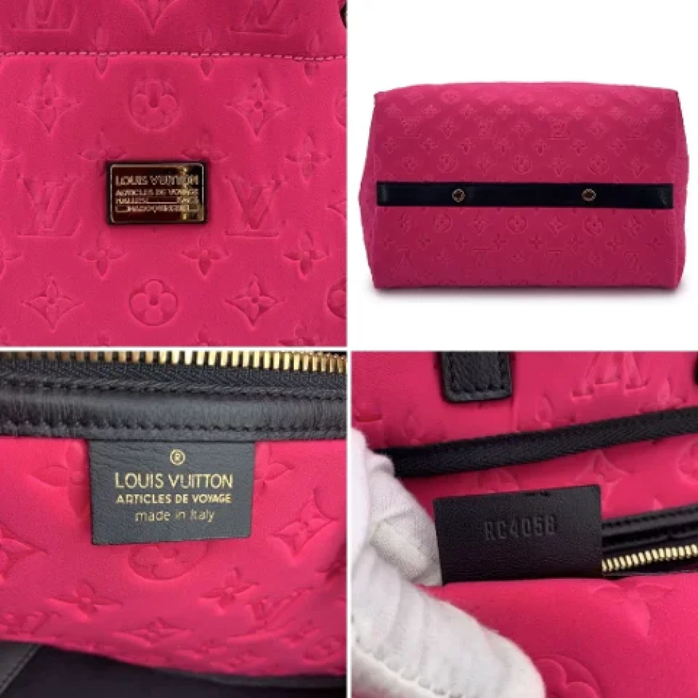 Louis Vuitton Vintage Pre-owned Fabric shoulder-bags Pink Dames