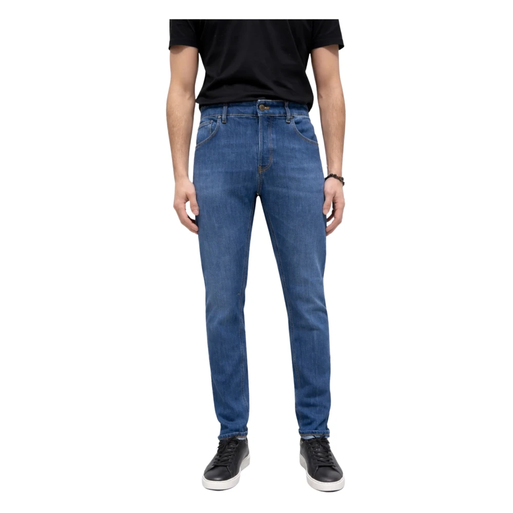 Pt Torino , Slim Fit Jeans, Male, Blue, W33, Slim-Fit Jeans