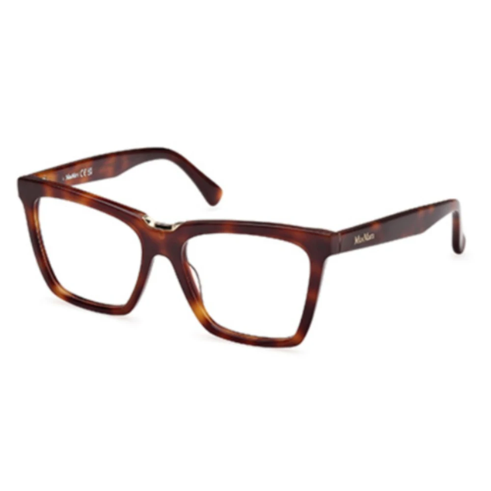 Max Mara Bruin Havana Optisch Montuur veelzijdig en stijlvol Brown Dames