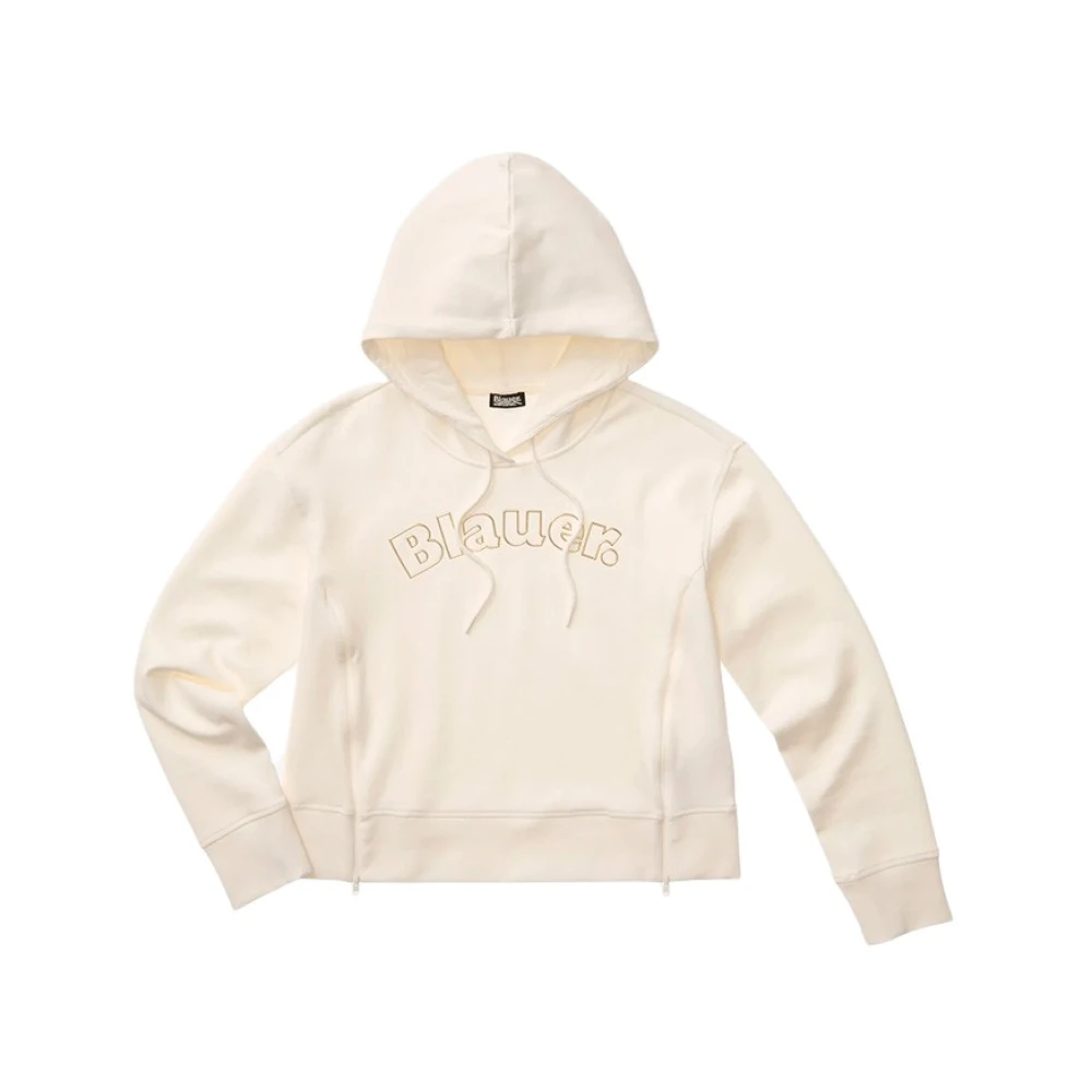 Blauer Donna Bianco - Fayette Hoodie - Sweatshirts & Hoodies - M