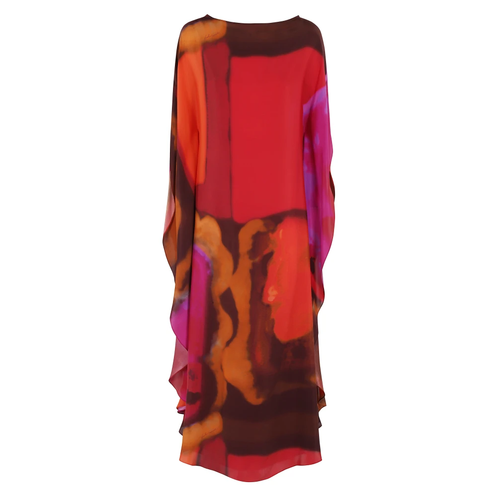 Gianluca Capannolo Elegante Iris Jurk voor Vrouwen Multicolor Dames