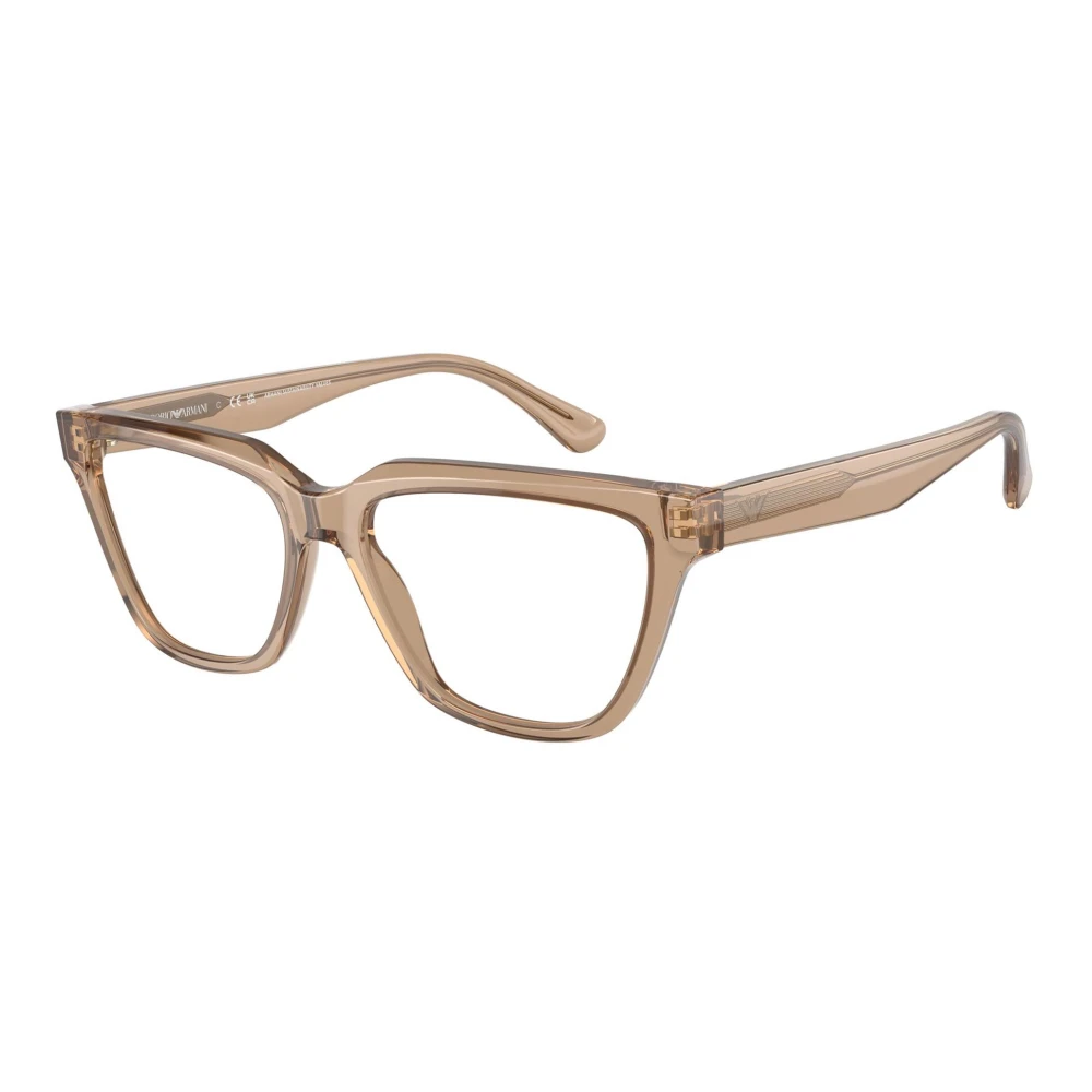 Emporio Armani Transparante bruine zonnebril EA 3208 Brown Unisex