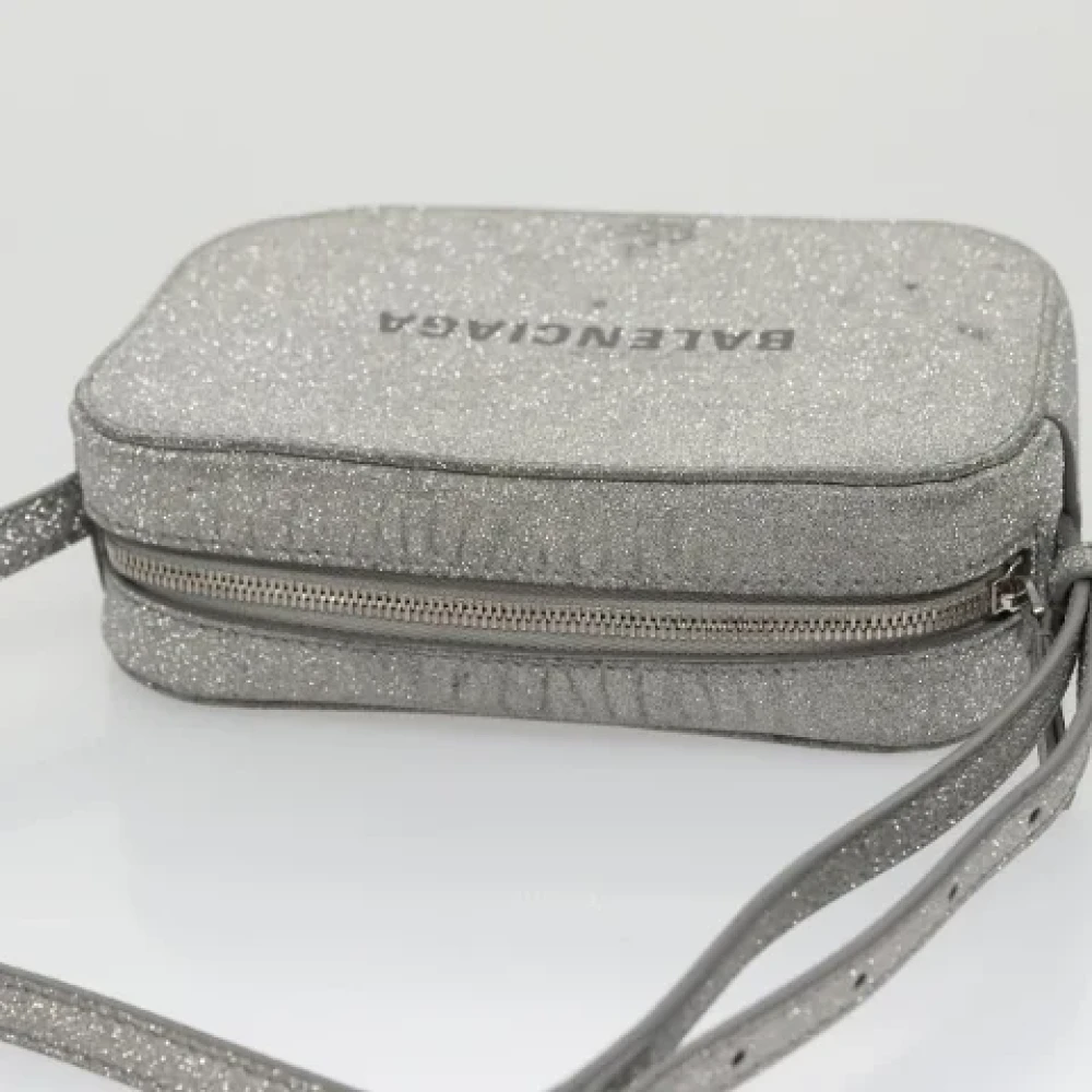 Balenciaga Vintage Pre-owned Leather balenciaga-bags Gray Dames