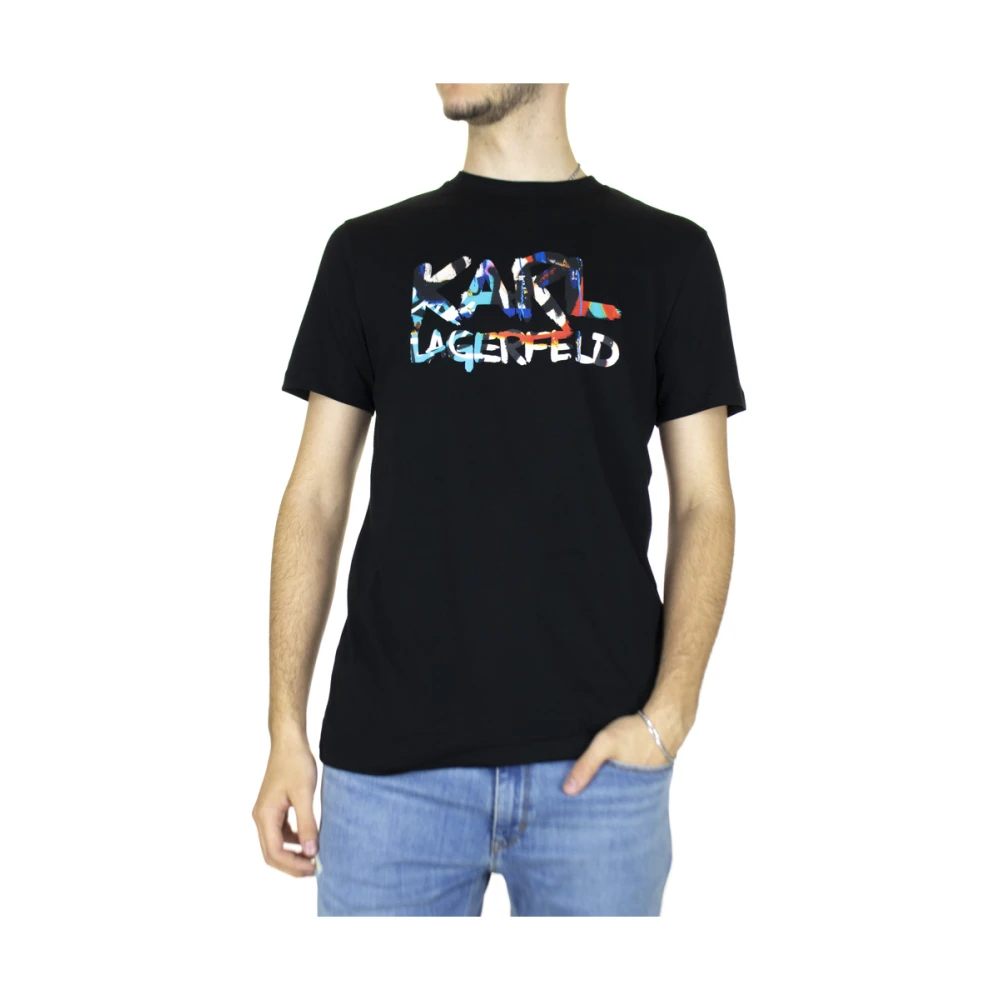 Karl Lagerfeld T-Shirts Black Heren