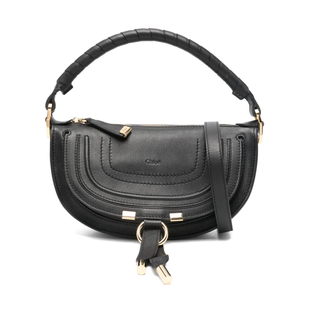 Chloé , Handbags, Female, Black, One Size, Marcie Mini Shoulder Bag