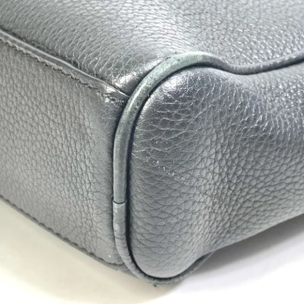 Dior Vintage Pre-owned Leather dior-bags Black Heren