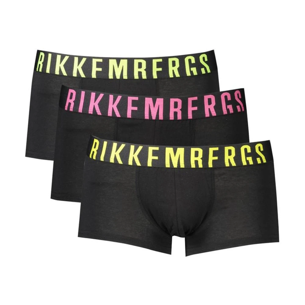 Bikkembergs Comfortabele katoenen ondergoed voor mannen Black Heren