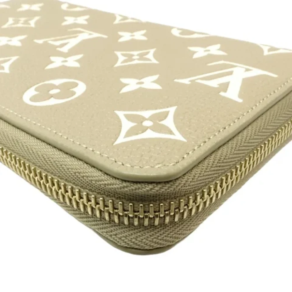 Louis Vuitton Vintage Pre-owned Leather wallets Green Dames