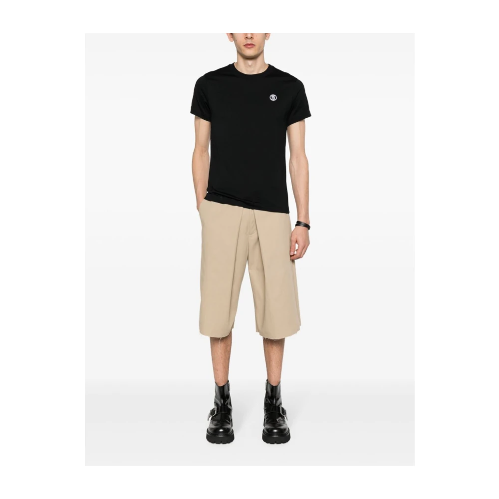 Burberry Zwarte T-shirts en Polos Black Heren