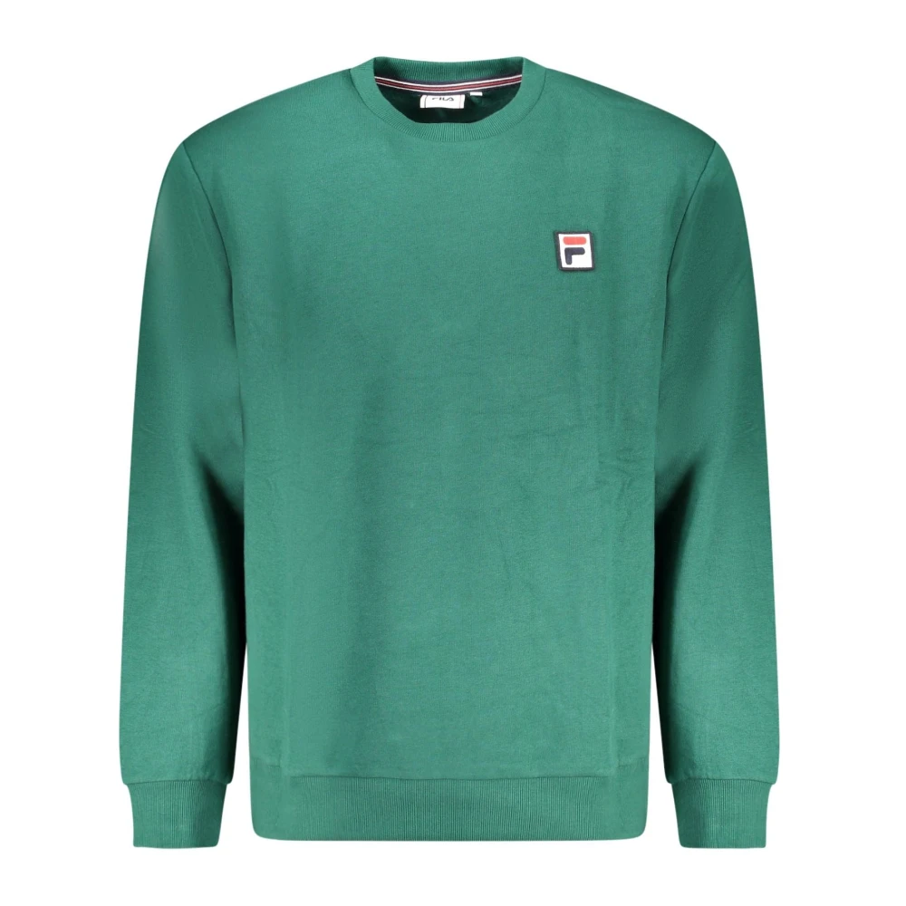 Fila Groene hoodie met geborduurd logo Green Heren