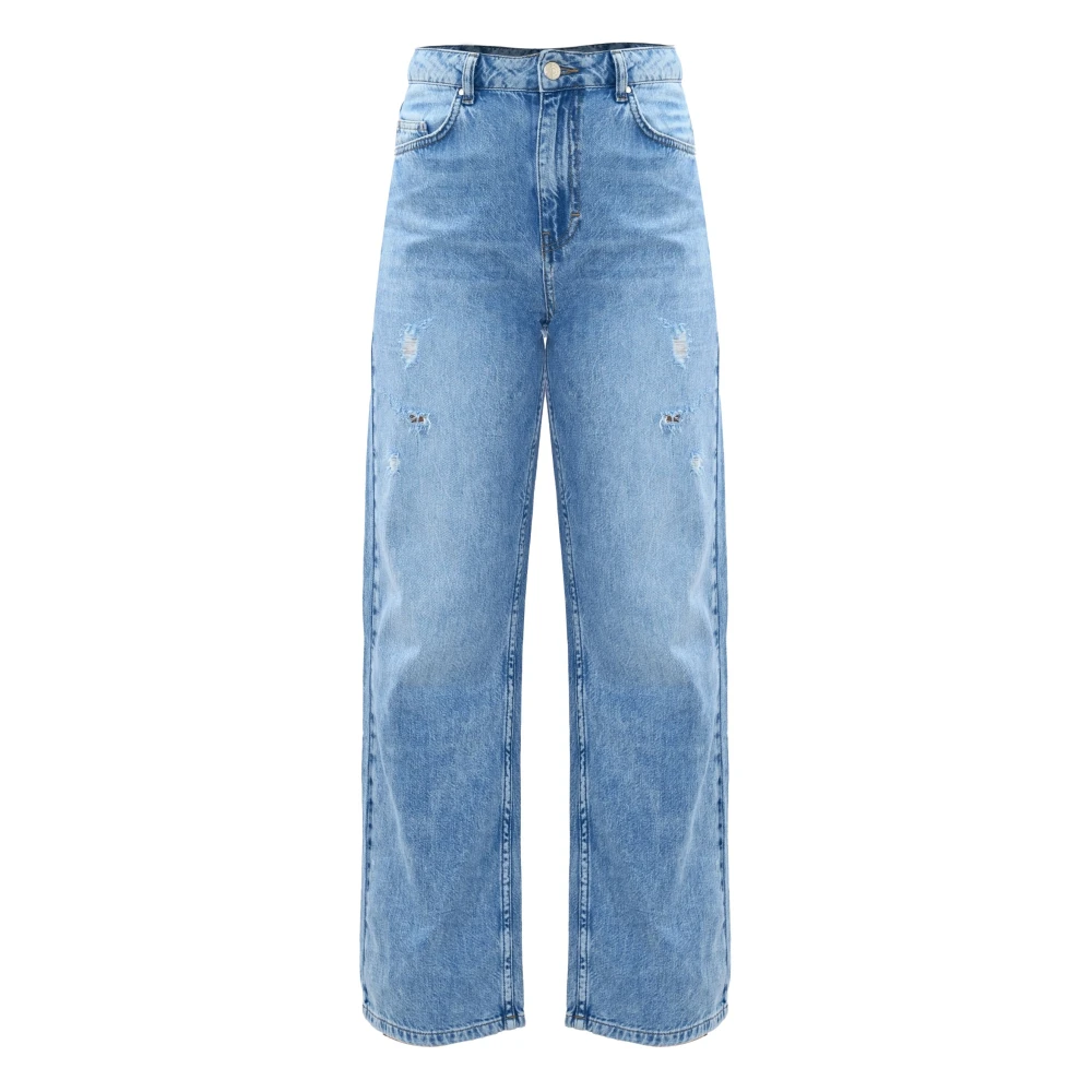 Kocca Trendiga Slitna Jeans Blue, Dam