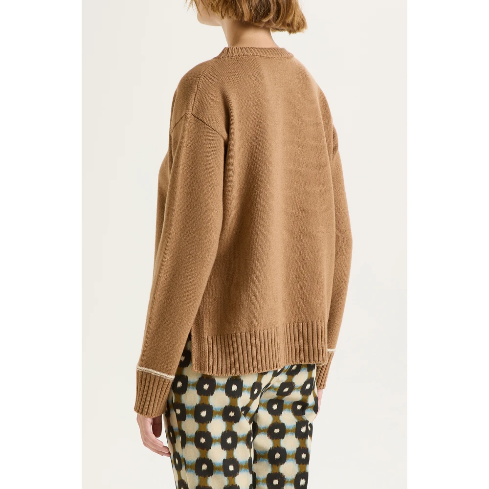 Maliparmi Sweater Brown Dames