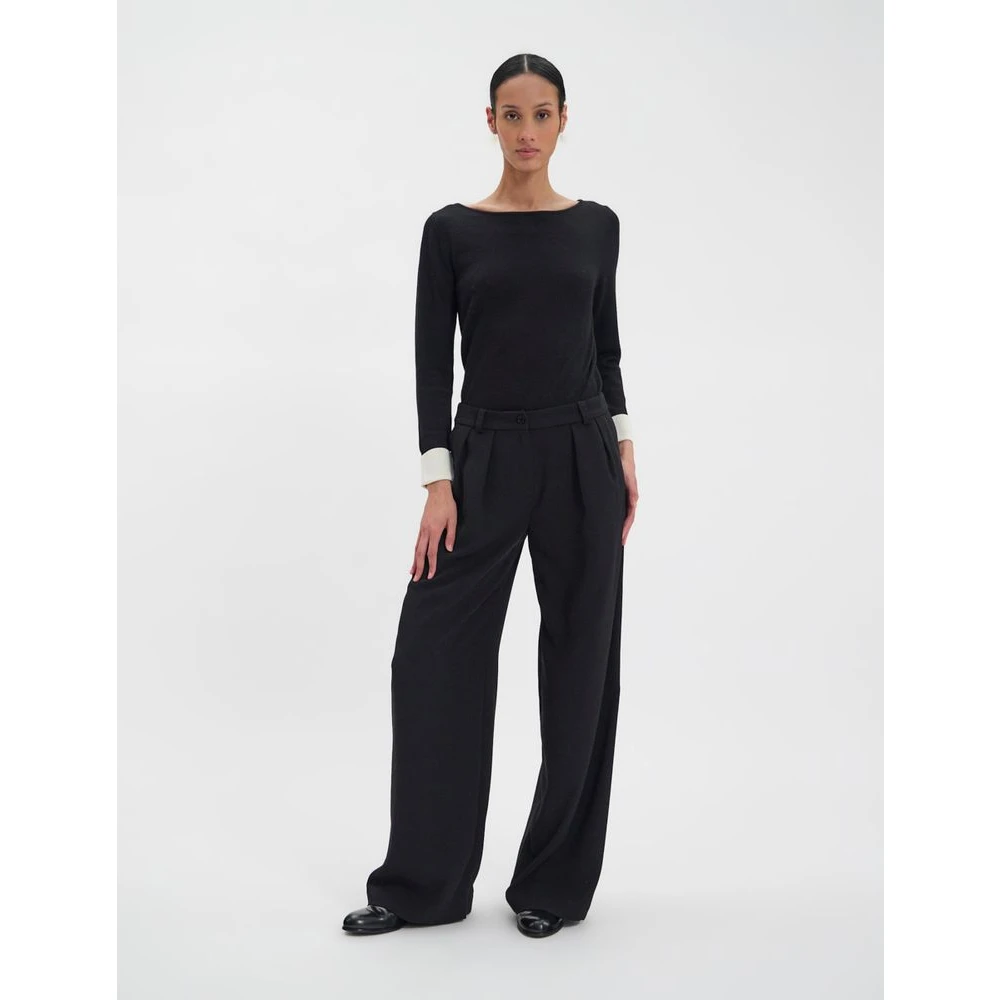 Ines De La Fressange Paris Luciano Pants Black Dames