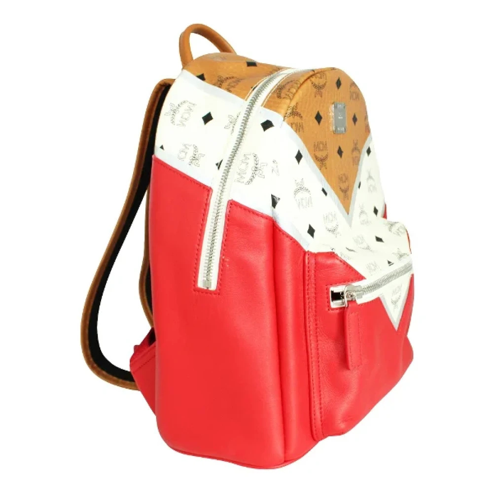 MCM Pre-owned Coated canvas backpacks Multicolor Heren