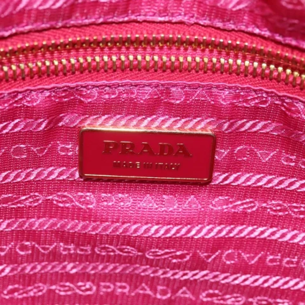 Prada Vintage Pre-owned Fabric prada-bags Pink Dames