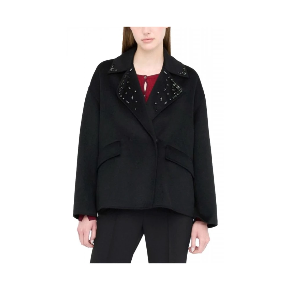 Liu Jo Donna Nero Giacche, M, New,