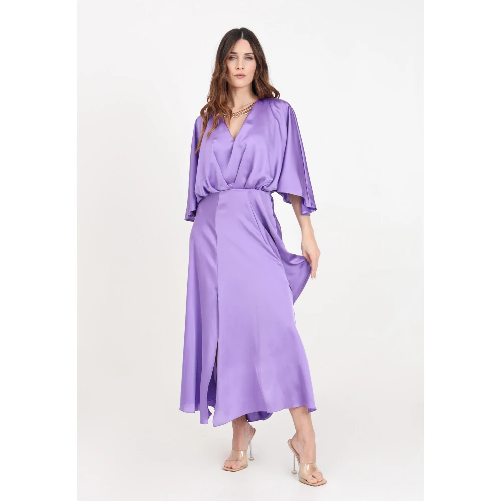 Simona Corsellini Maxi Dresses Purple Dames