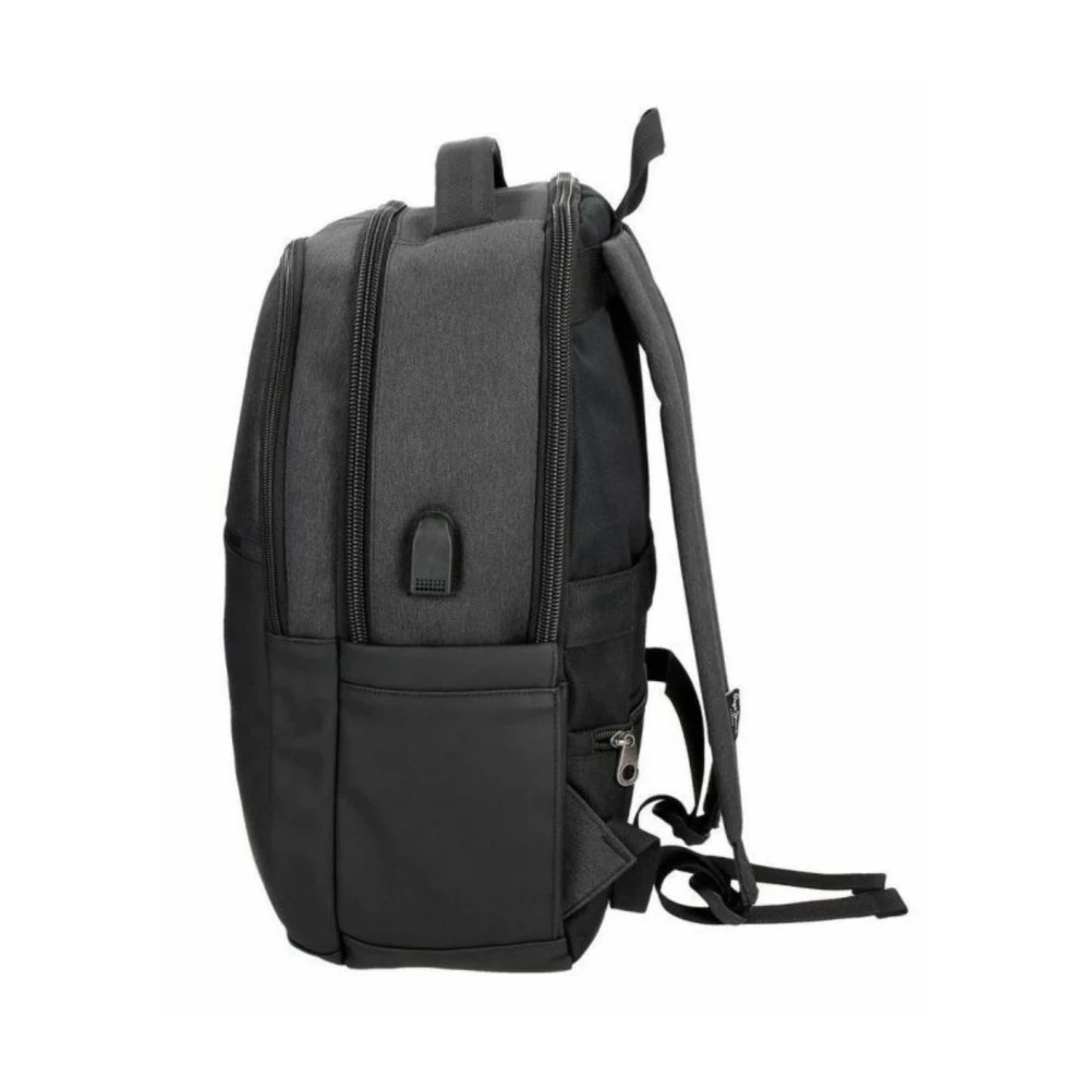 Pepe Jeans Stijlvolle Unisex Rugzak Jarvis Black Unisex