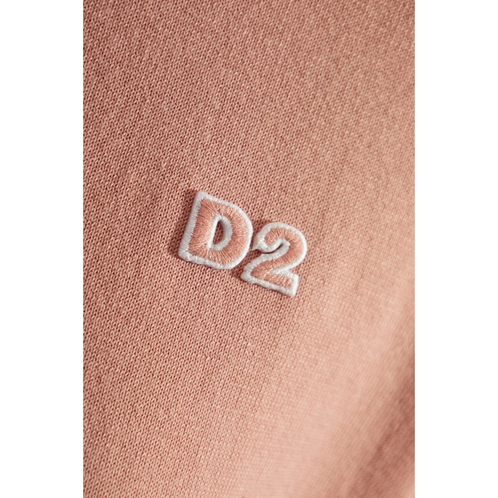 Dsquared2 Trui met ronde halslijn Pink Dames