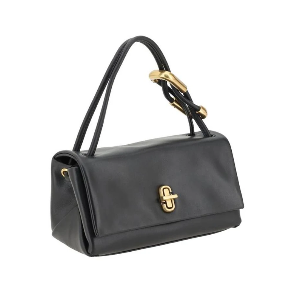 Marc Jacobs Dubbele Handtas met Bovenhandvatten Black Dames
