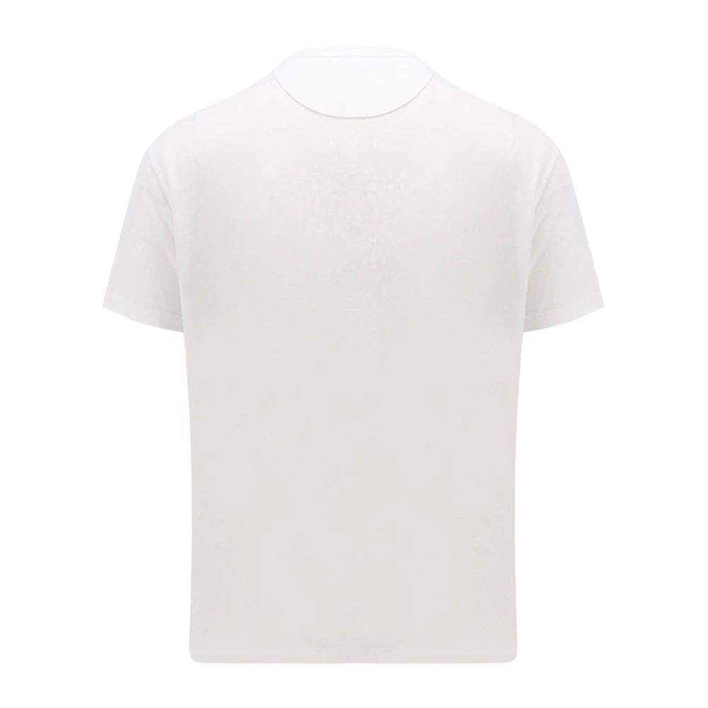 Valentino Witte Crew-neck T-shirt White Heren