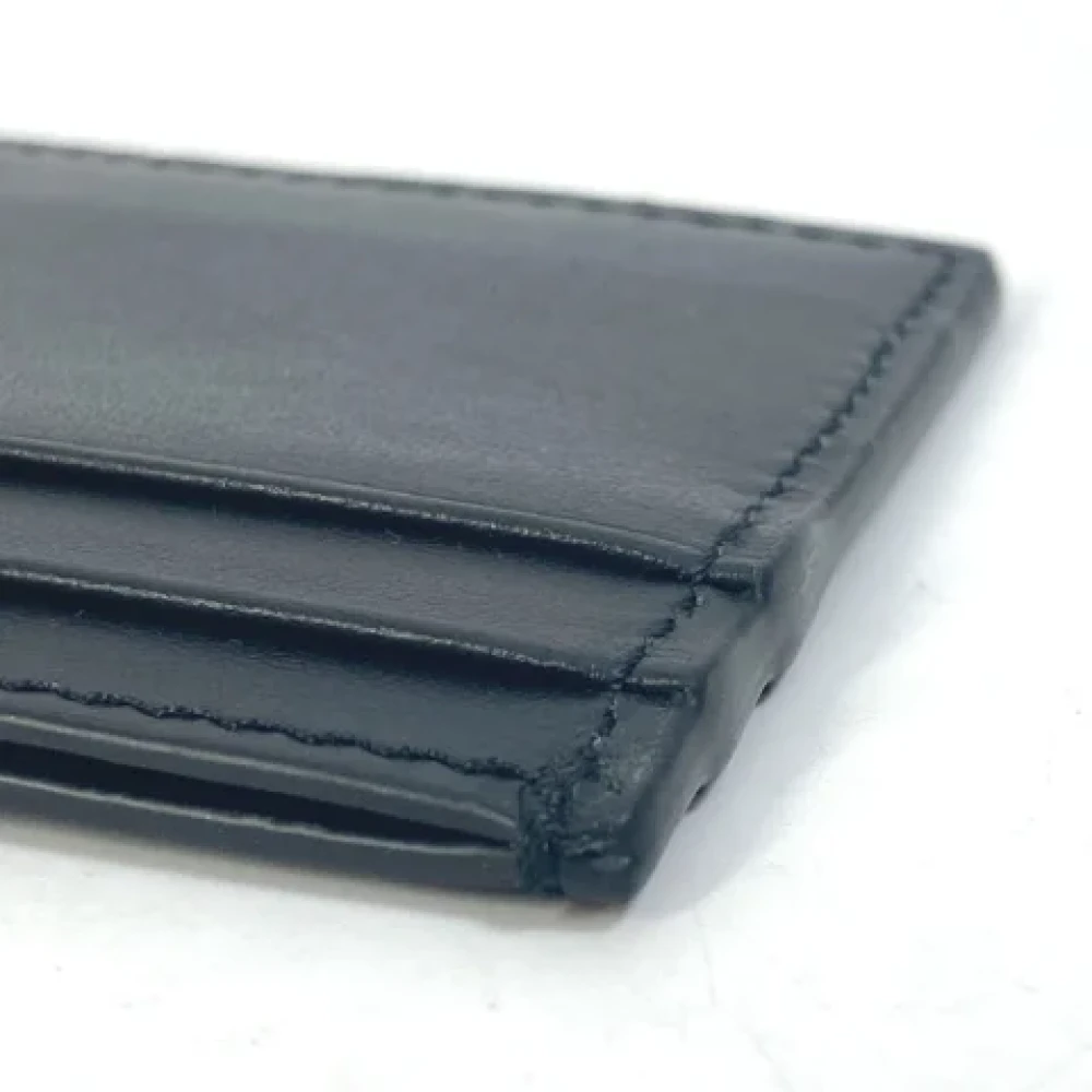 Gucci Vintage Pre-owned Leather wallets Black Heren