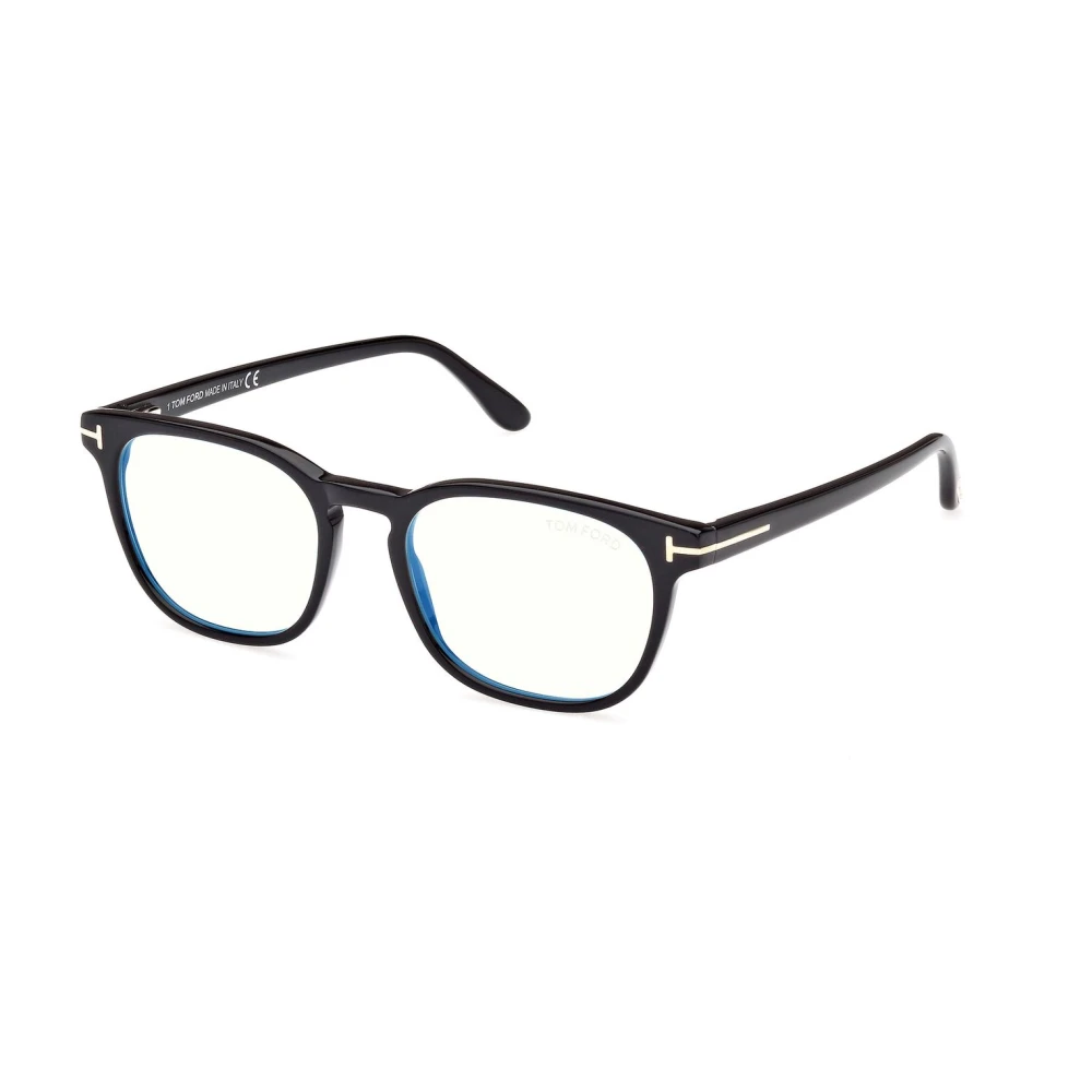 Tom Ford Stijlvolle Bril Ft5868-B 001 Glanzend Zwart Black Unisex
