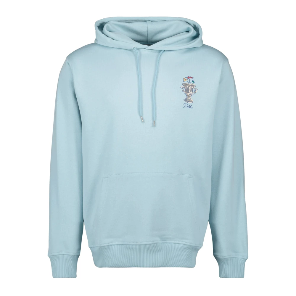 Drole de Monsieur Lichtblauwe Hoodie Vaas Blue Heren