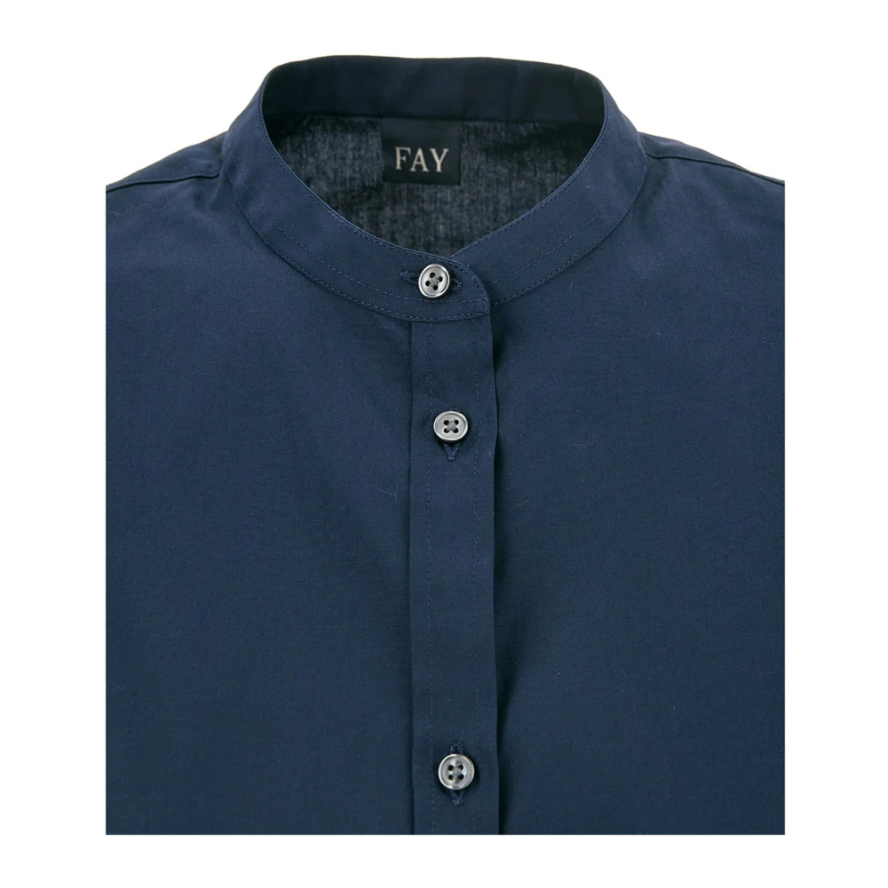 Fay Casual Overhemden Collectie Blue Dames
