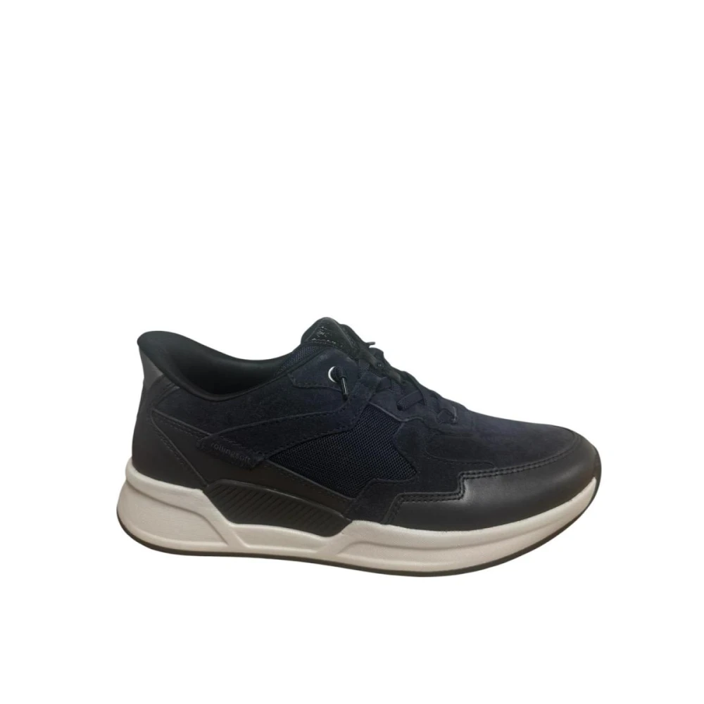 Gabor Donna Bleu Sneakers Da Rollingsoft Velour/Foular/Mesh - Immagine 2