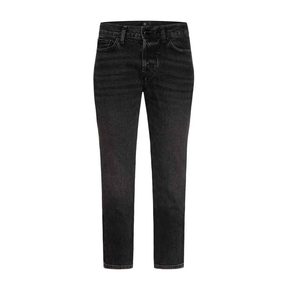 Anine Bing Comfortabele Skinny Jeans Black Dames