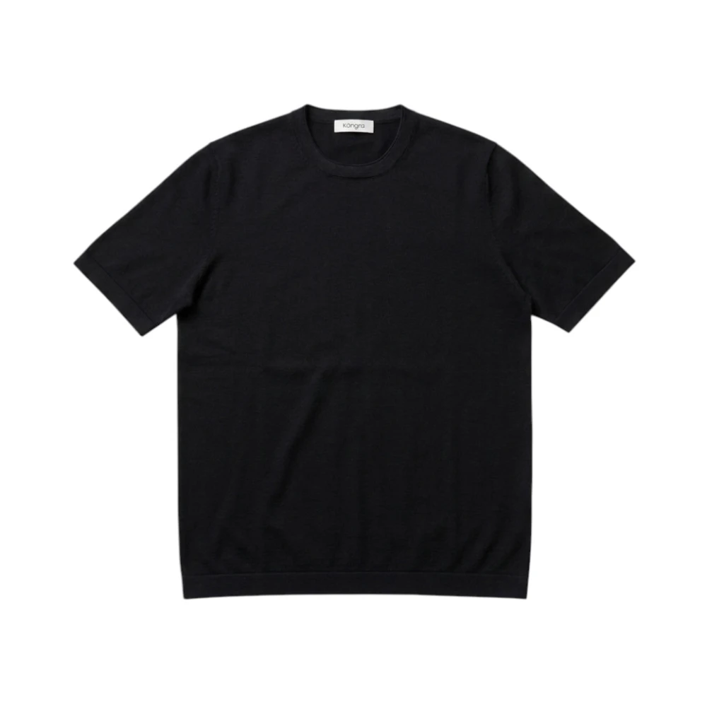Kangra Uomo Nero - T-Shirt Essential - Tops - Xl