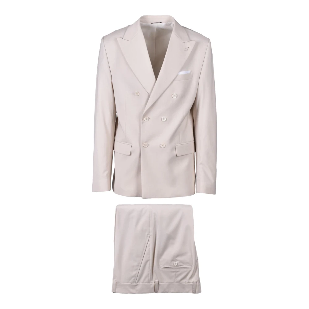 Daniele Alessandrini Elegante Grijze Herenjurk Beige Heren