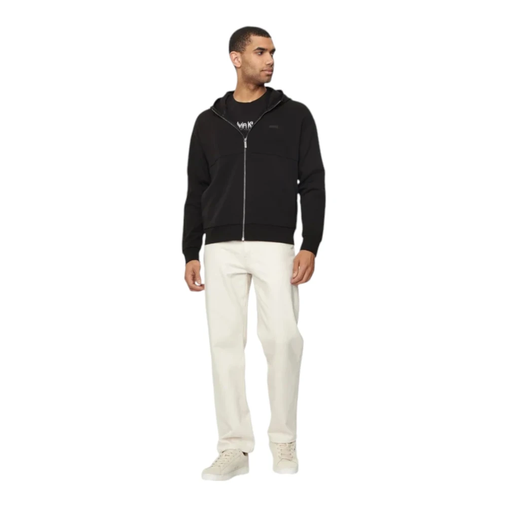 Calvin Klein Ritshoodie Black Heren