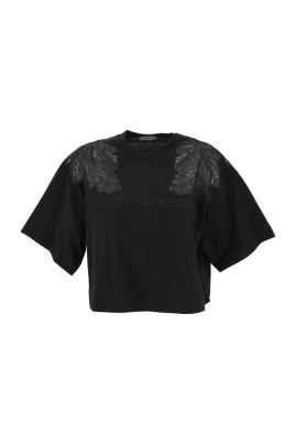 Casual T-shirt i färg 110