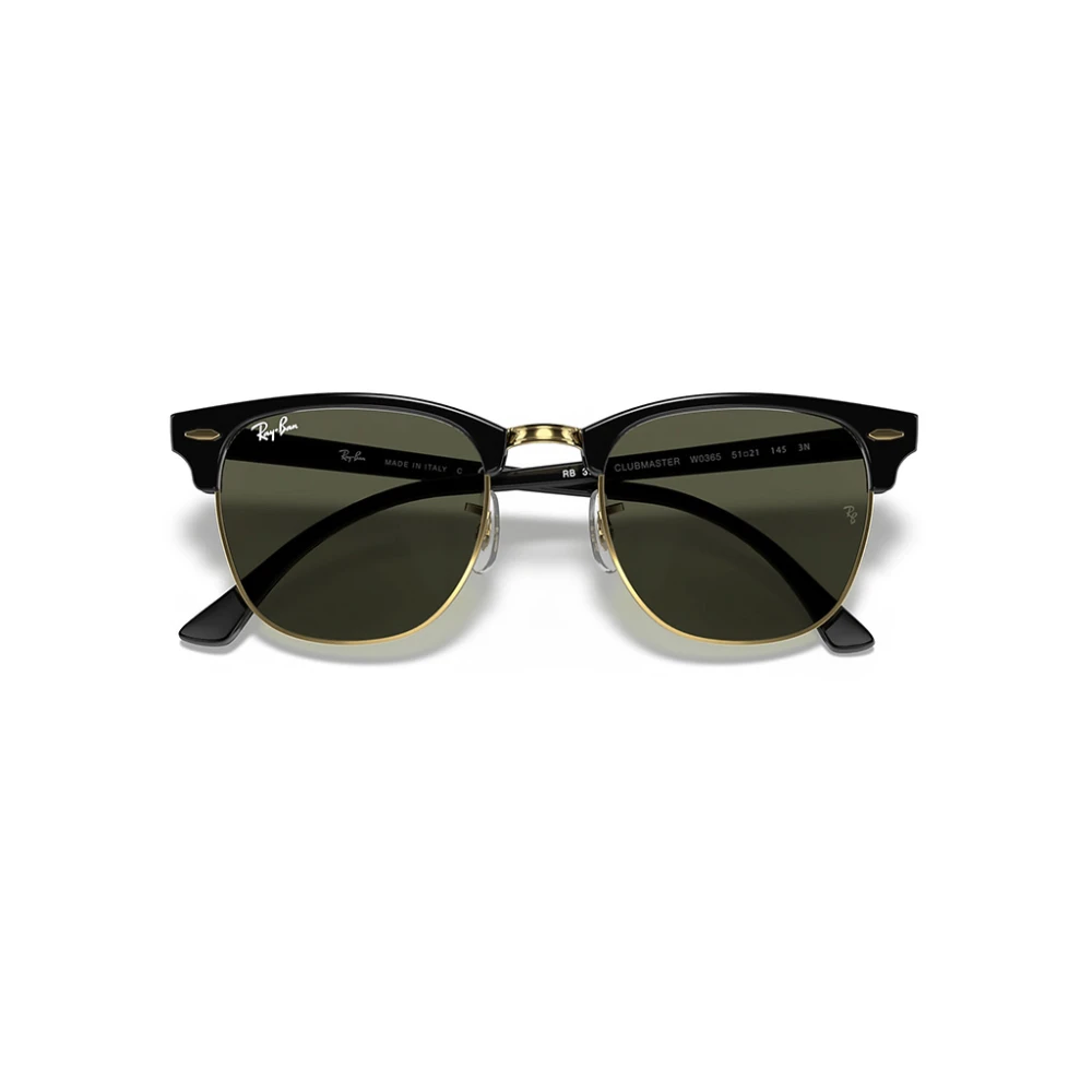 Ray-Ban Unisex Black Rb3016 Clubmaster Sunglasses