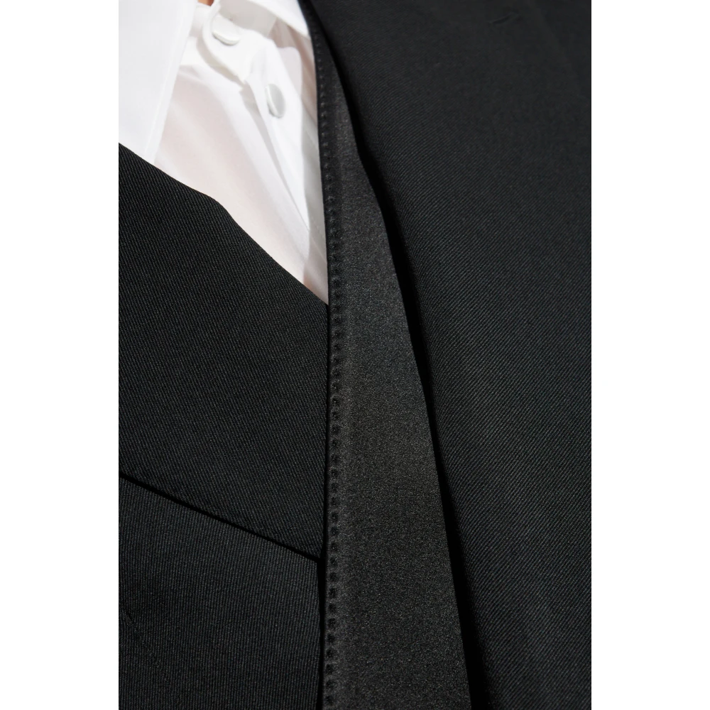 Dolce & Gabbana Wollen blazer Black Heren