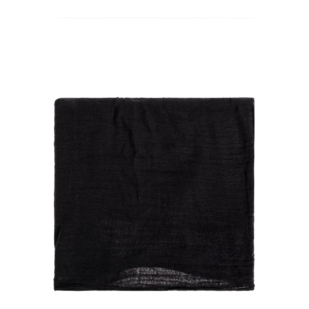 Rick Owens , Winter Scarves, Female, Black, One Size, Wool Scarf