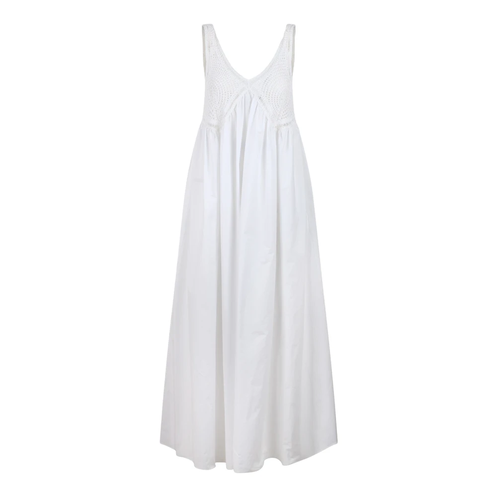 P.a.r.o.s.h. Maxi Dresses White Dames