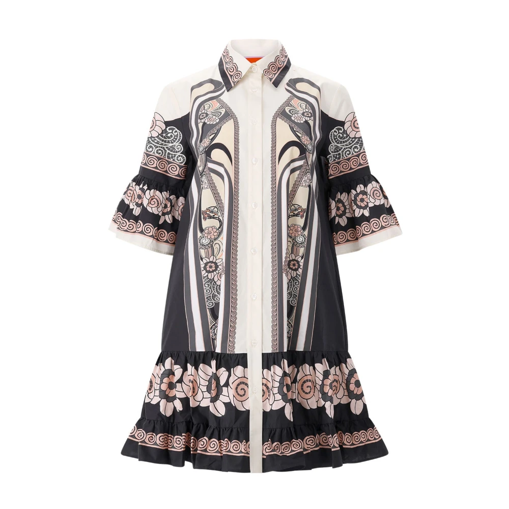 La Doublej Donna Multicolor - Midi Abito Camicia - Dresses - E -S