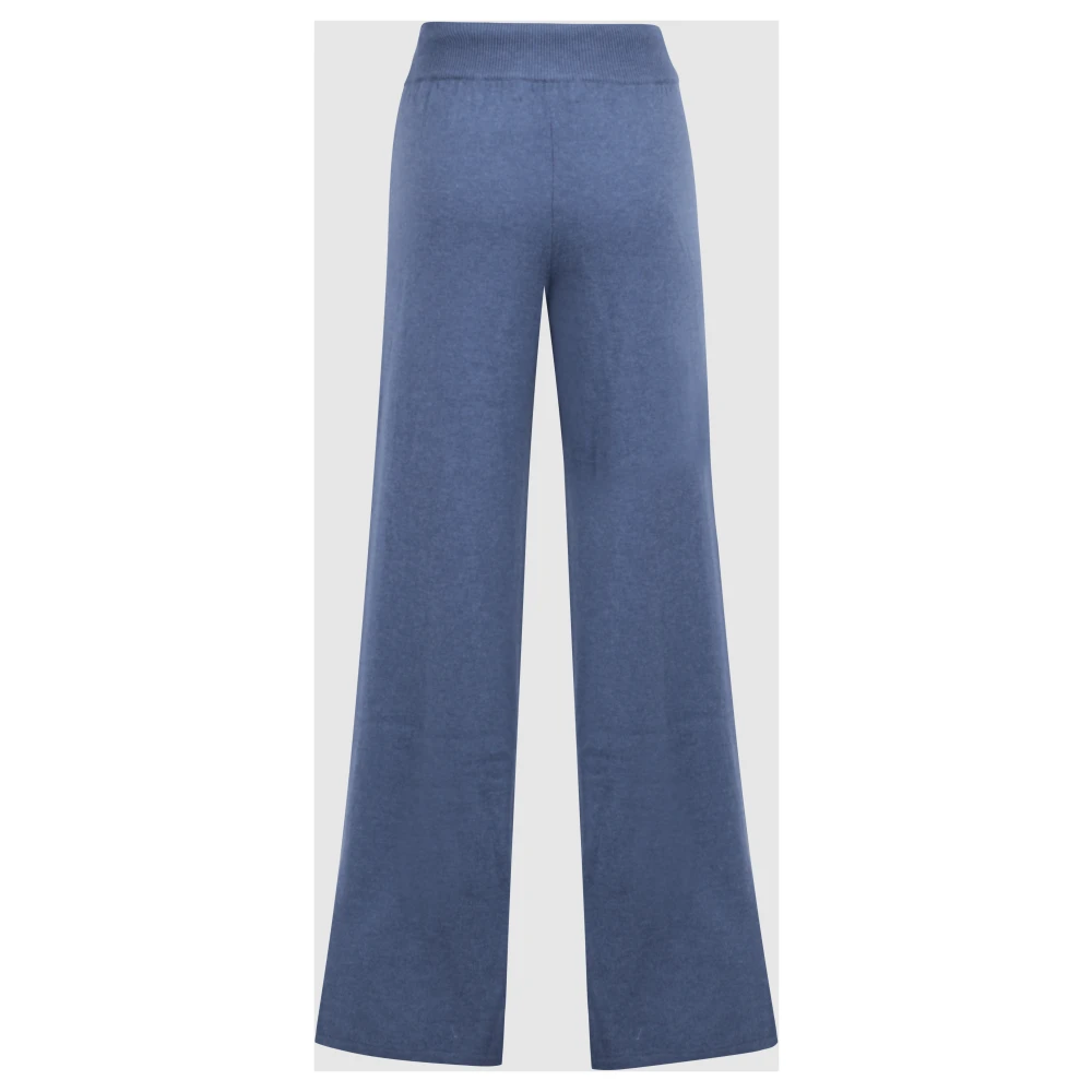 Lisa Yang Marlo Cashmere Broek Blue Dames