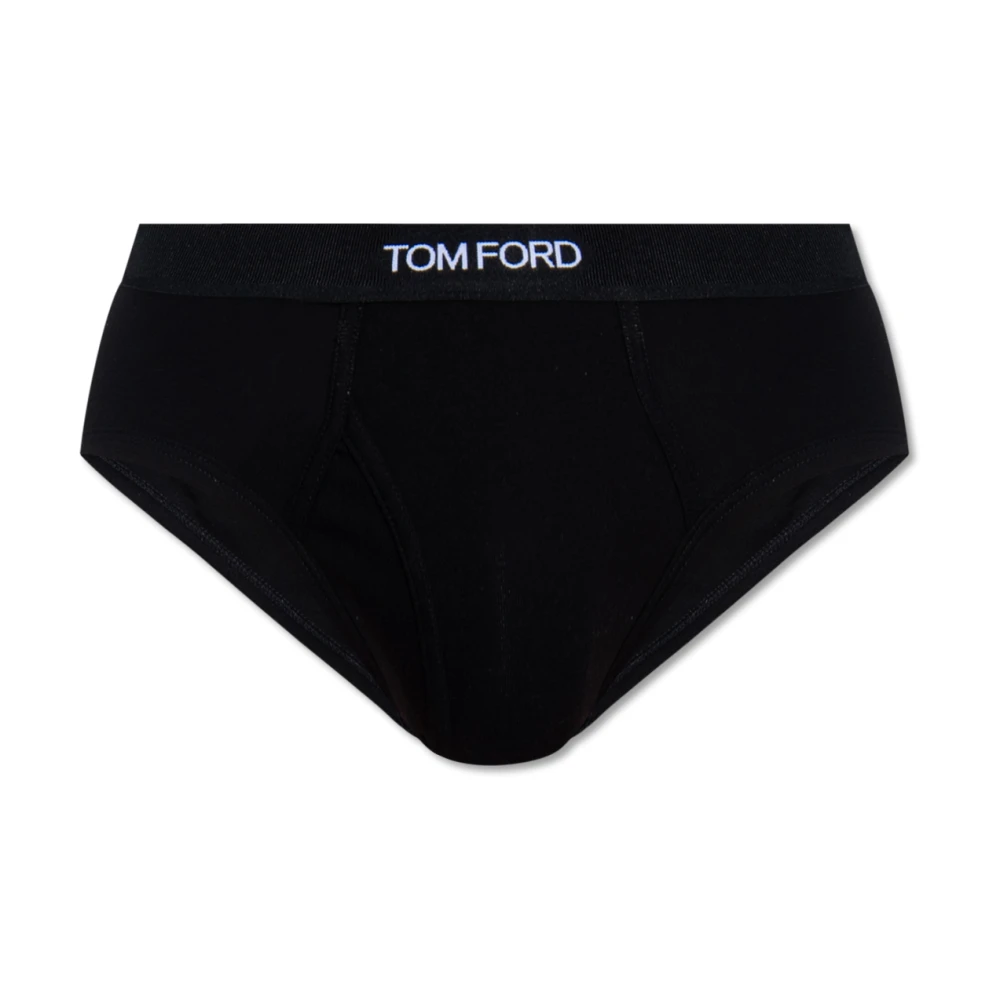 Tom Ford Uomo Nero - Slip Con Logo - Underwear - L