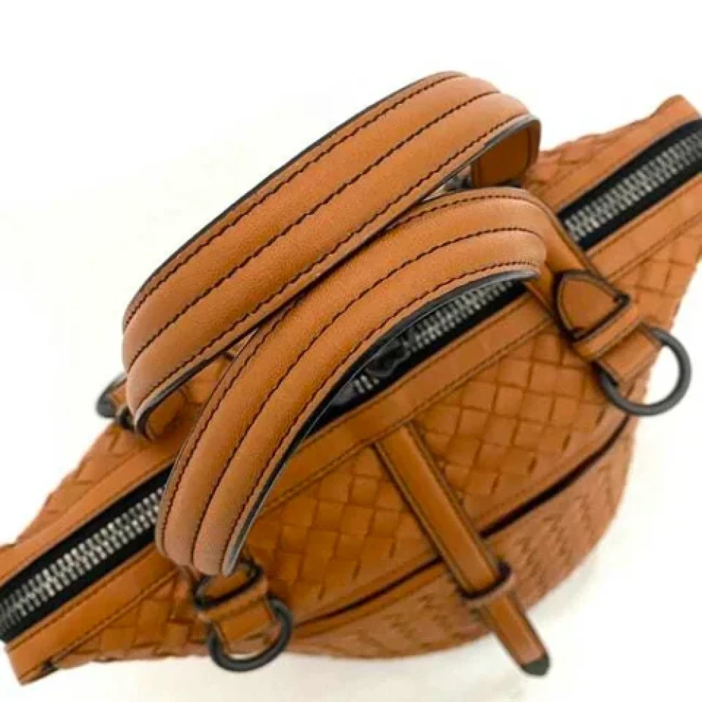 Bottega Veneta Vintage Pre-owned Leather totes Orange Dames