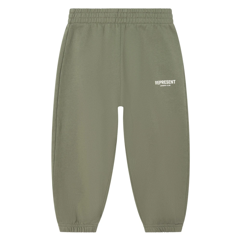 Represent Mini Owners Club Joggers - Unisex - Sweatpants - Green - 3 Y - Kids