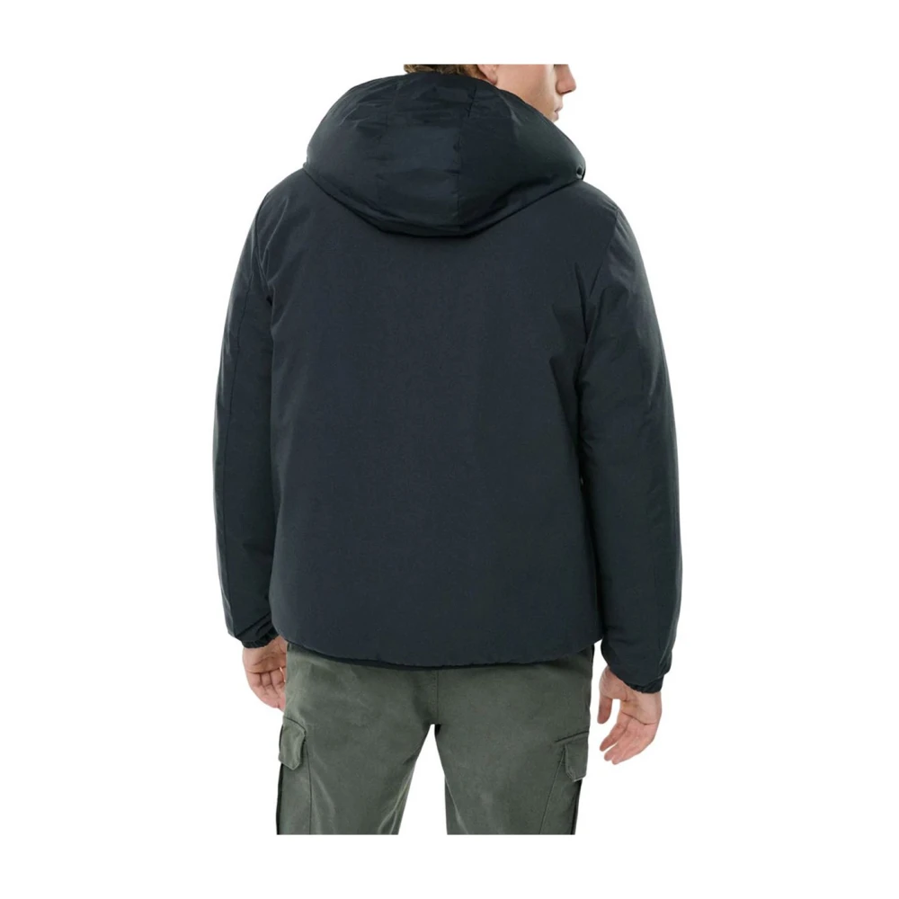 Ecoalf Zwarte Heren Pufferjas Black Heren