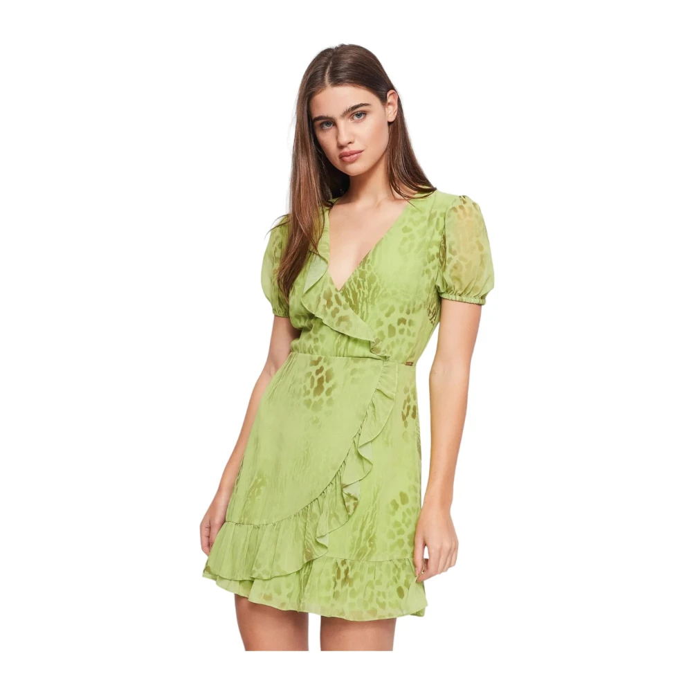 Gaudi Korte Jurk Green Dames