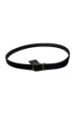 ceinture-en-velours-noir-avec-boucle-argentee