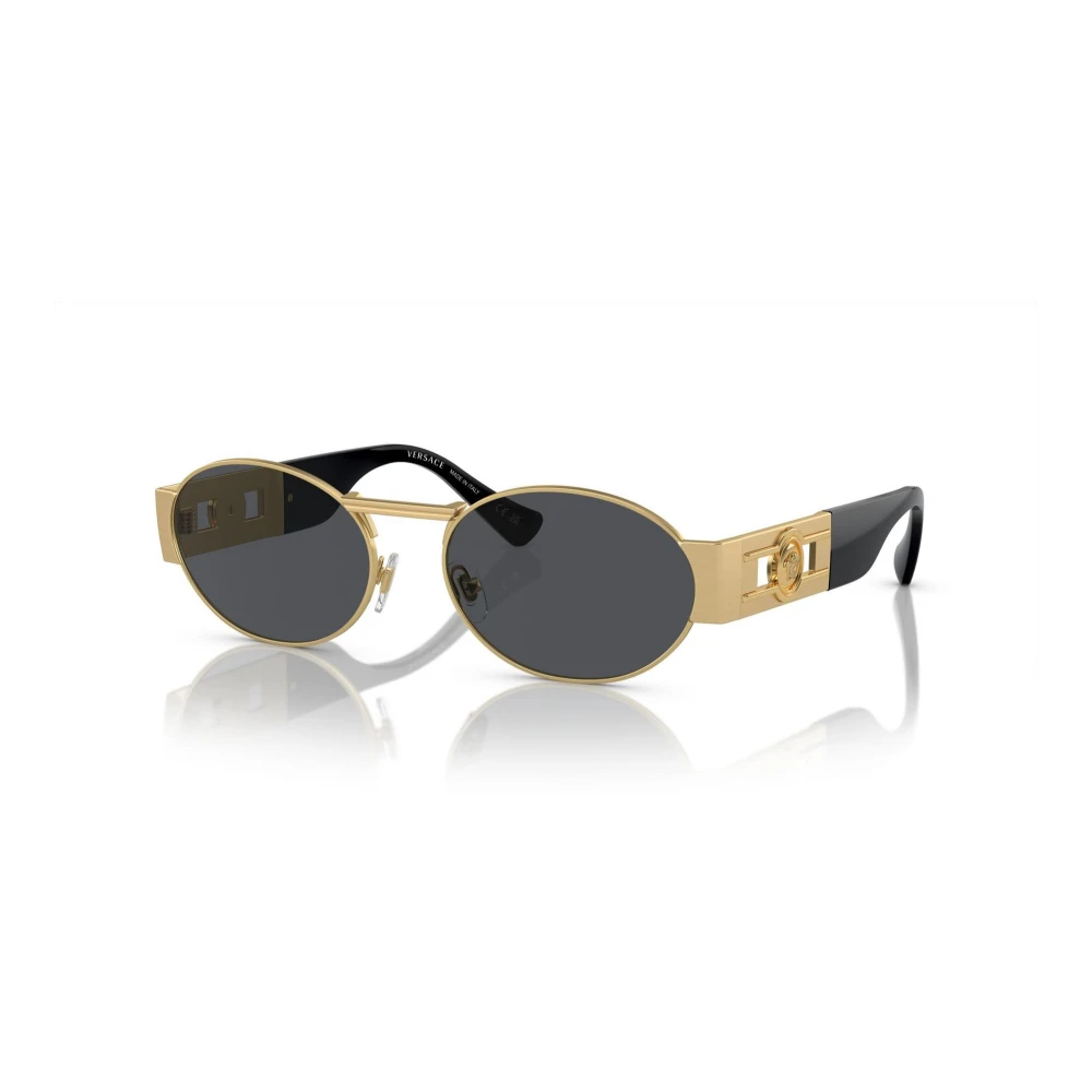 Versace , Sunglasses, Male, Yellow, 56 Mm, Stylish Sunglasses 0Ve2264 - Image 4